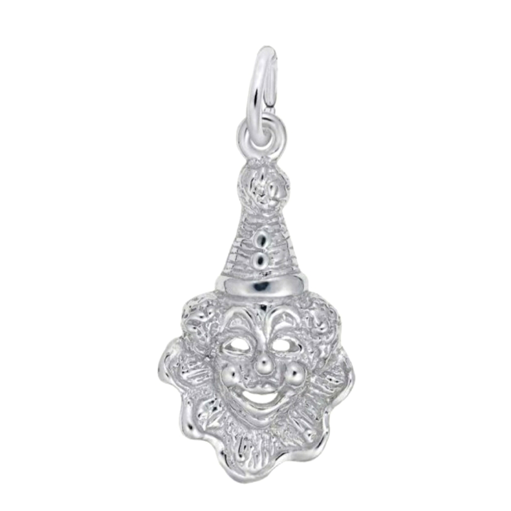 Sterling Silver Clown Charm by Rembrandt